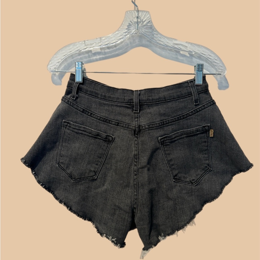 High Rise Short Jean Shorts - Picture 2 of 3